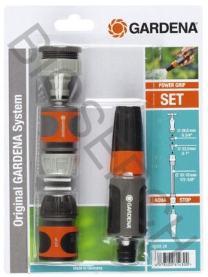 Kit Basico Riego Regulable Conector Stop 3/4  1  Gardena