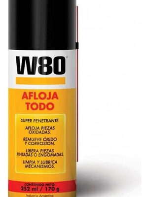 W80 Lubricante Afloja Todo 252ml