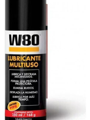 W80 Lubricante Multiuso Con Ptfe 250ml
