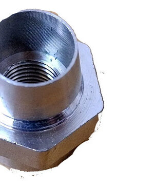 Adaptador Cabezal Tanza Husqvarna T25 Rosca 3/8 Azul Claro